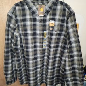 Carhartt long sleeve plaid relaxed fit 3XL
